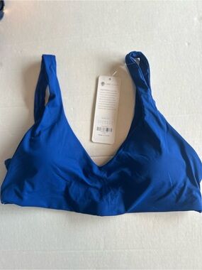 CRZ Yoga Royal Blue Bikini Top Size L
